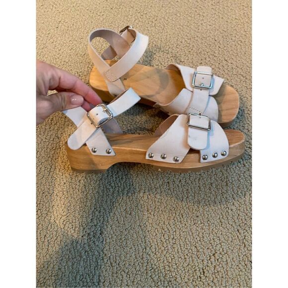 Zara studded leather sandals size 35 - Picture 4 of 5